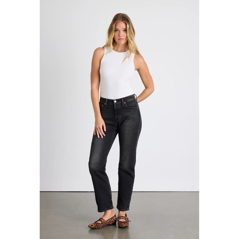 Levis‎ Premium 510 Jeans Womens Black Denim Stretch size 29